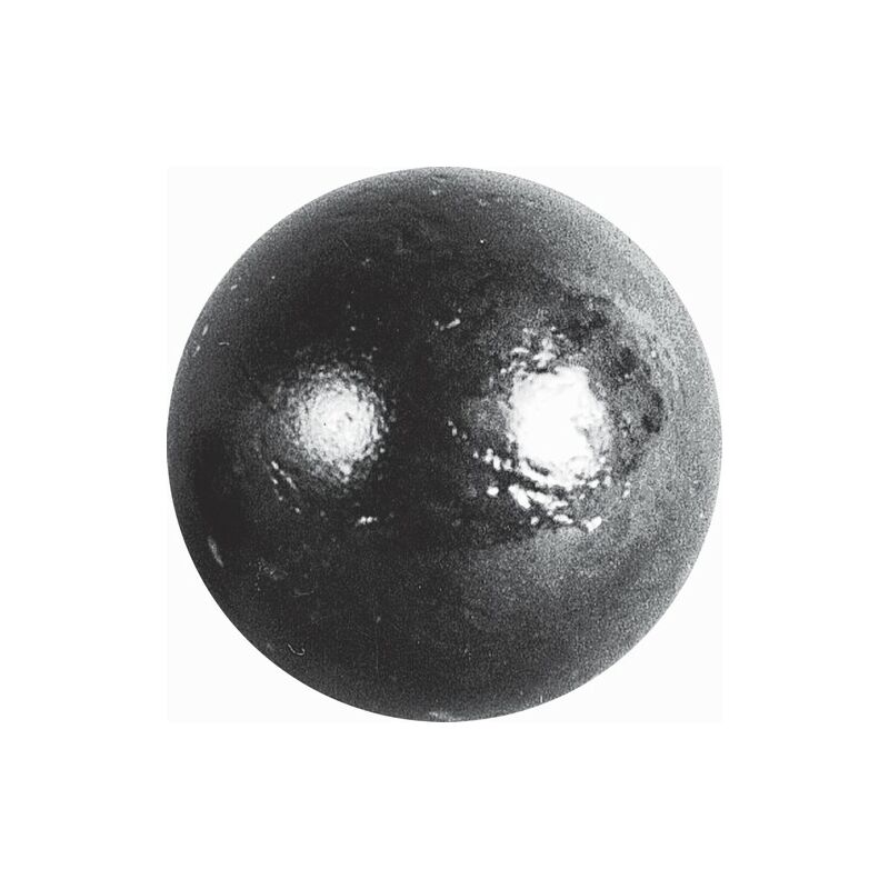 Boule pleine lisse - Diamètre Ø100mm - Non percée - Fer forgé - à souder Deco Fer Forge