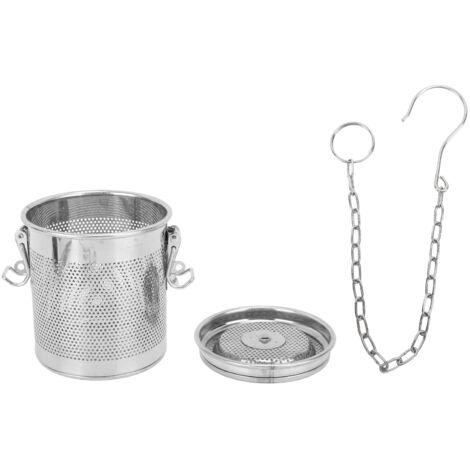 Boule à épices, infuseur à épices, panier en maille d'acier inoxydable, passoire à épices facile à nettoyer pour soupes populaires et restaurants.