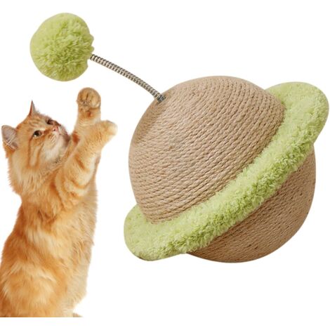 Boule À Gratter Sisal Pour Chat - Jouet En Sisal Pour Chats D'Intérieur -