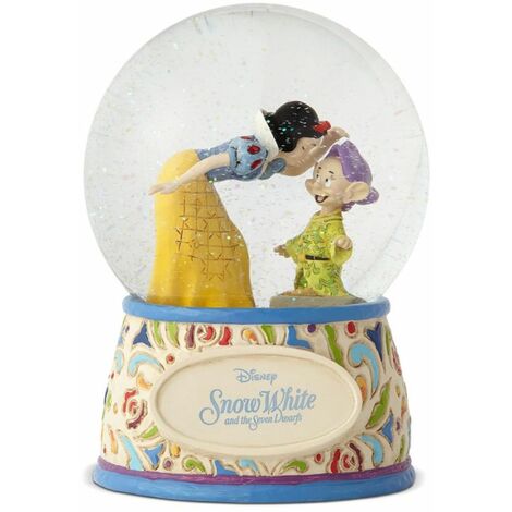 Boule à Neige Blanche Neige et Simplet