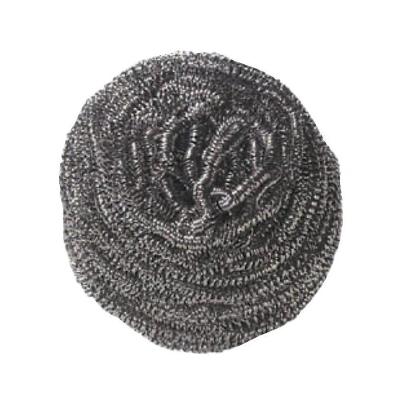 Spontex Professionnal - Boule abrasive de récurage Superinox 27 spirale de fils torsadés en acier inoxydable 40g sachet de 10 pièces
