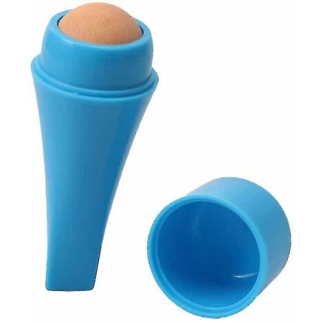 Boule absorbante d'huile de pierre de lave de boule de rouleau absorbant l'huile portative pour réduire les pores et le visage