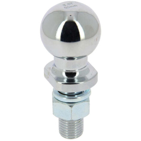 Boule attelage droite pour remorque diam 50mm