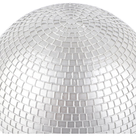 Boule Champignon Argenté Décoration Fête en Résine - Accessoire Décoratif Maison et Scénique