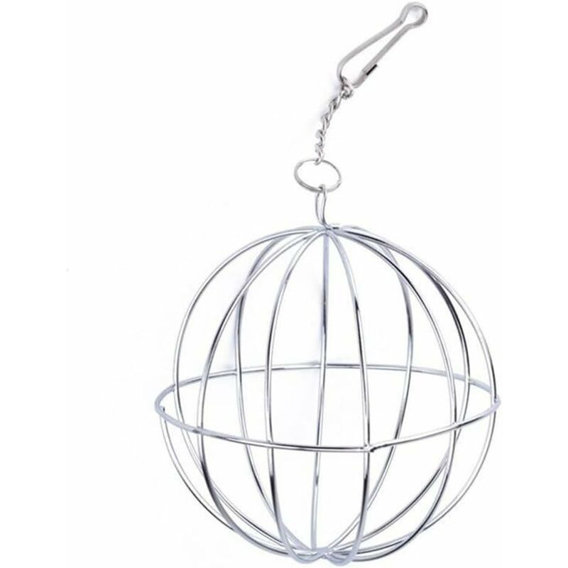 Boule d'alimentation pour rongeurs, distributeur d'alimentation pour lapin, sphère de 8 cm pour cochon d'Inde, hamster, lapin, boule à suspendre,