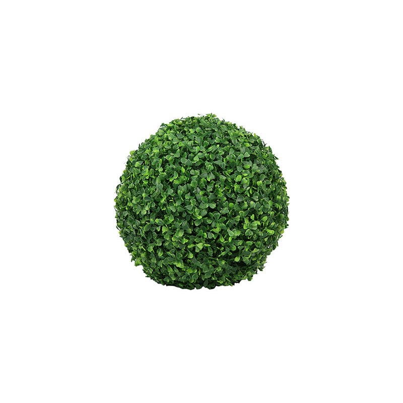 Boule de buis artificiel diamètre 23 cm-Vert-23cm - Vert