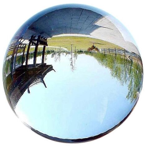 Boule de cristal en verre transparent de 40 mm, sphère de guérison, accessoire de photographie, cadeau ---