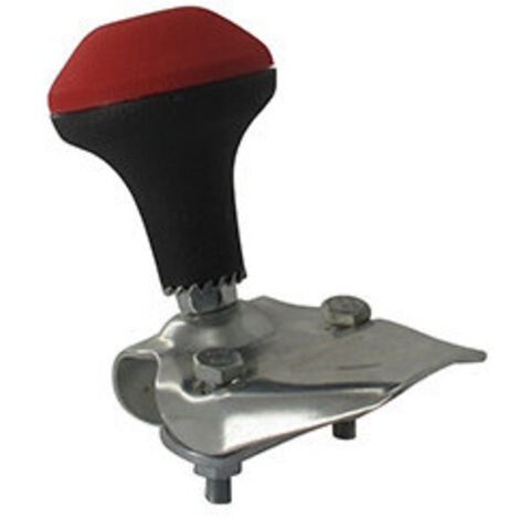 Boule de manœuvre adaptable pour volant de direction à empreinte ronde