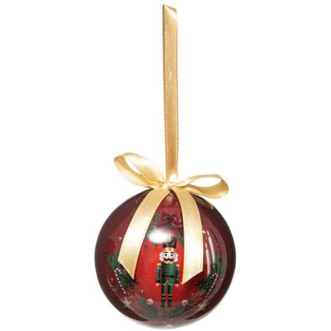 Boule de Noël Papier Imprimé 75 MM - Feeric lights & christmas
