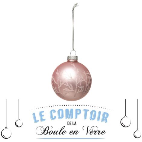 Boule de Noël Verre 70 mm Arbre 3 Assortiments - Feeric lights & christmas