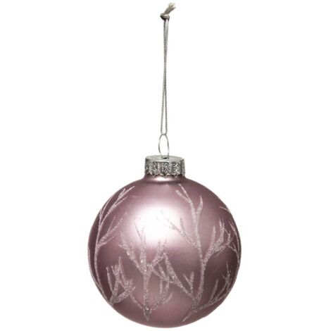 Boule de Noël Verre 70 mm Arbre 3 Assortiments - Feeric lights & christmas