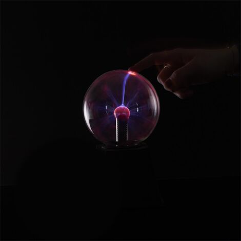 Boule de Plasma Déco Mister Gadget M6 Noir
