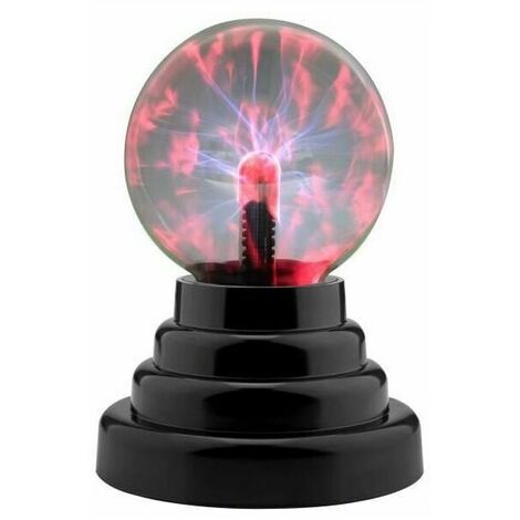 Boule de plasma électrostatique USB boule de foudre magique boule lumineuse sensible au toucher boule magique atmosphère lampe ionique