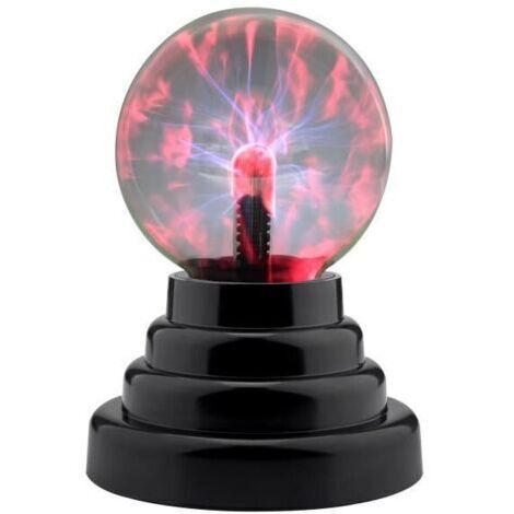 Boule de plasma électrostatique USB boule de foudre magique boule lumineuse sensible au toucher boule magique atmosphère lampe ionique