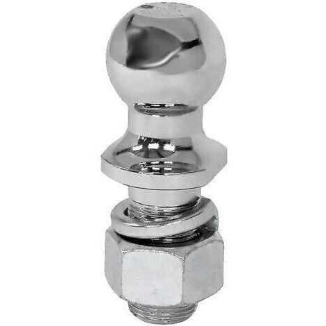 Boule de remorquage 50mm – Capacité de 3 500 lbs – Acier chaud avec finition chromée – Accessoires pour remorque