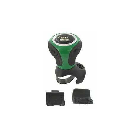 Boule de volant universelle bi-matière avec inserts caoutchouc – Prise en main confortable – Visserie incluse pour installation facile