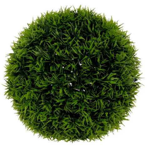 Boule d'Herbe Artificielle "Carly" 18cm Vert