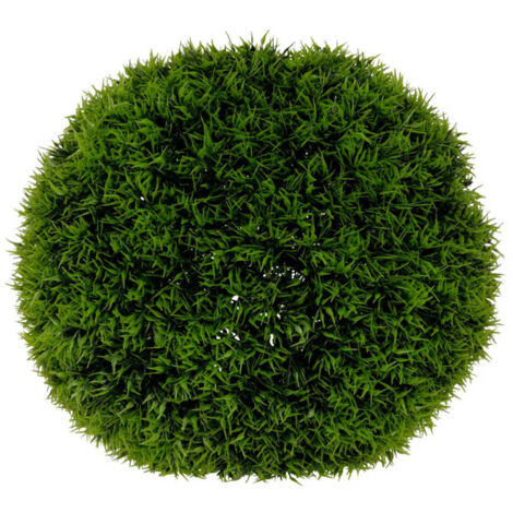 Boule d'Herbe Artificielle "Carly" 27cm Vert