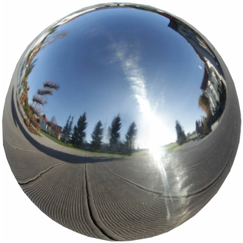 Kiom - Boule en acier inoxydable boule de jardin boule décorative SferaInox 38cm glossy 10801