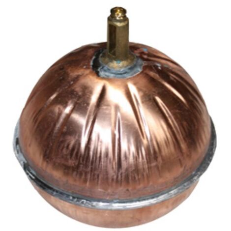 BOULE EN CUIVRE Ø120 POUR FLOTTEUR 1''-1''1/4 RENSON