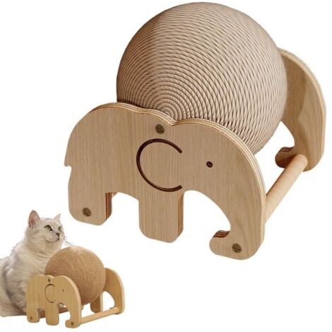 Boule grattage pour chat