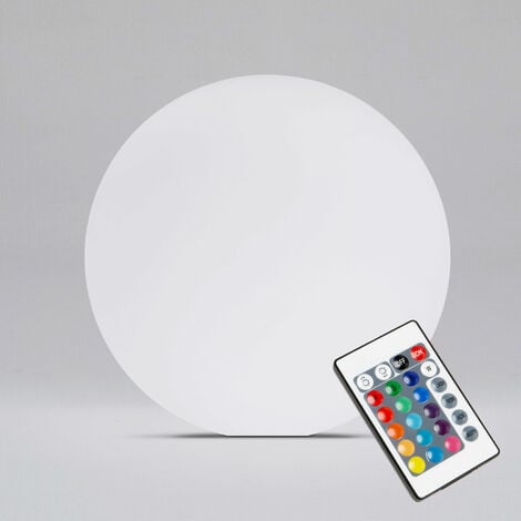 Boule led lumineux 40 cm - Blanc