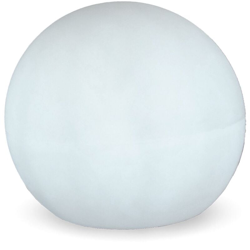 BULY 20 cm Boule lumineuse décorative très résistante. Câble avec lumière LED blanc froid. Fabriqué en Espagne