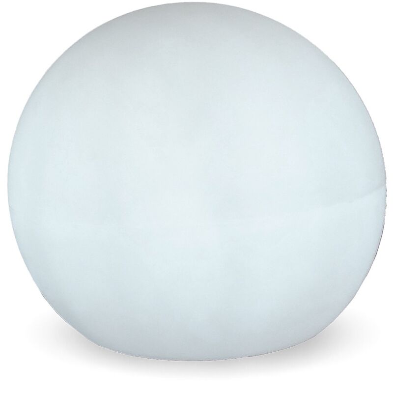 BULY 20 cm Boule lumineuse décorative très résistante. Câble avec lumière LED blanc froid. Fabriqué en Espagne