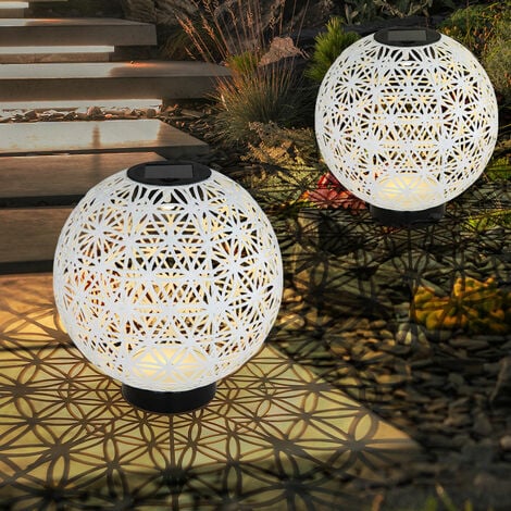 Boule sphère lumineuse MOOVERE 60cm outdoor extérieur Solaire+