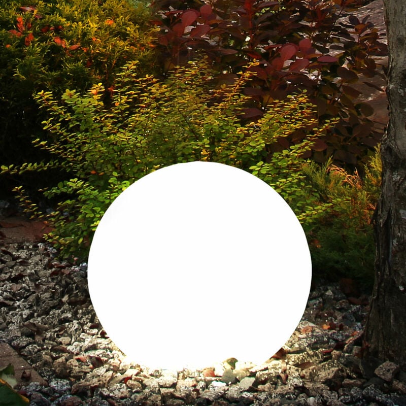 Etc-shop - Boule lumineuse solaire boule de jardin lumière solaire led décoration de jardin boule solaire pour l'extérieur 15 cm, avec piquet de sol