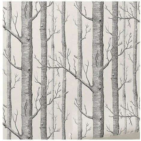 Bouleau arbre papier peint décor moderne papier peint rouleau forêt bois papiers peints pour chambre