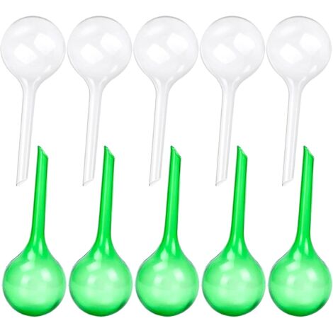 Boules D'arrosage - 10 Pièces - PVC Transparent - Irrigation Automatique - Jardin Et Intérieur - 13,5 Cm