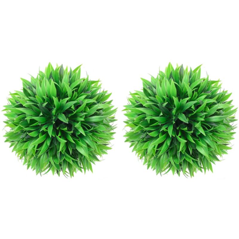 Boules de buis artificielles 2 pcs 30 cm