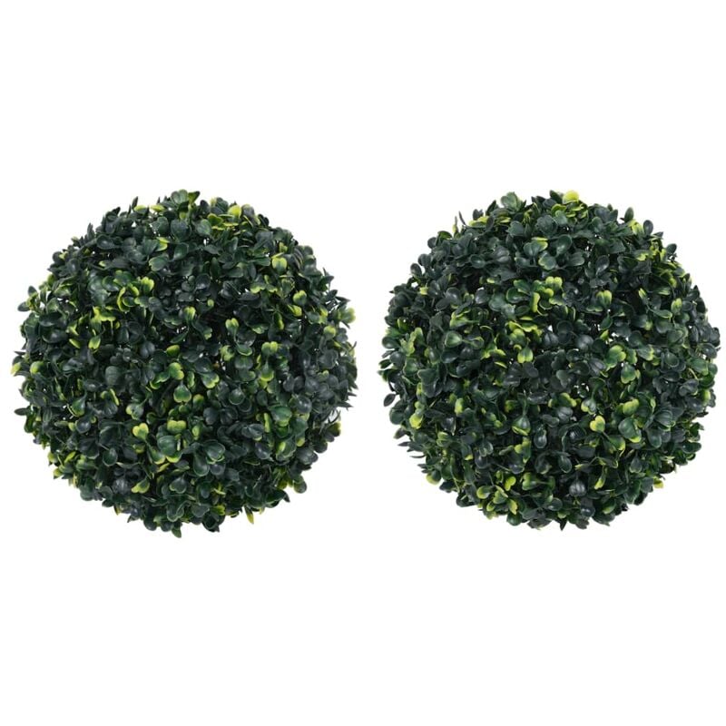 Vidaxl - Boules de buis artificielles 2 pcs 45 cm