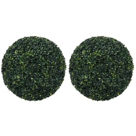 Boules de buis artificielles 2 pcs 52 cm vidaXL