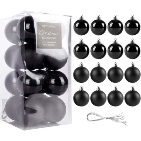 Boules de Noël ensemble de 16, Ø 5 cm