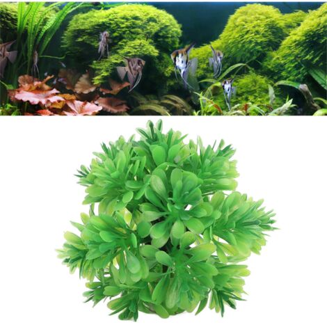 Boules de Plantes Aquatiques Artificielles pour Aquarium Décoration Verte - AUTRES
