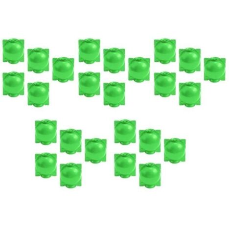 Boules de propagation - Lot de 25 - Réutilisables - Vert - Avec réserve d'eau