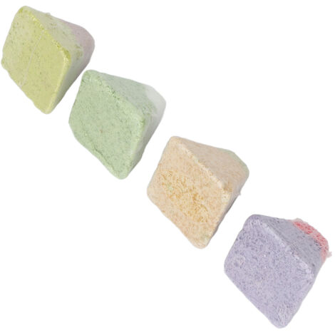 Boules effervescentes pour bain de pieds en forme de volcan, 4 pièces 30g, infusion aux plantes, relaxation rapide