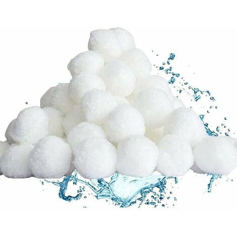 Boules filtrantes 700g Boules filtrantes pour piscine Boules filtrantes pour piscine Fibre filtrante Filtre à sable Filtre à eau Filtre pour piscine