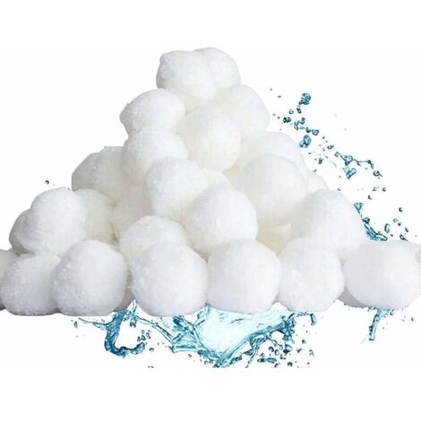 Boules filtrantes, boules filtrantes de piscine 700g, boules filtrantes, média filtrant en fibre pour filtre à sable de piscine filtre à eau, filtre de piscine - RWJardin ›Piscines, spas et accessoire