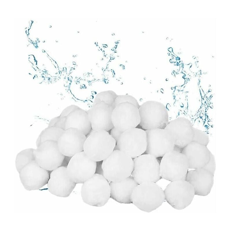 L&h-cfcahl - boules filtrantes piscine 700g Blanc 1udPratique et pratique