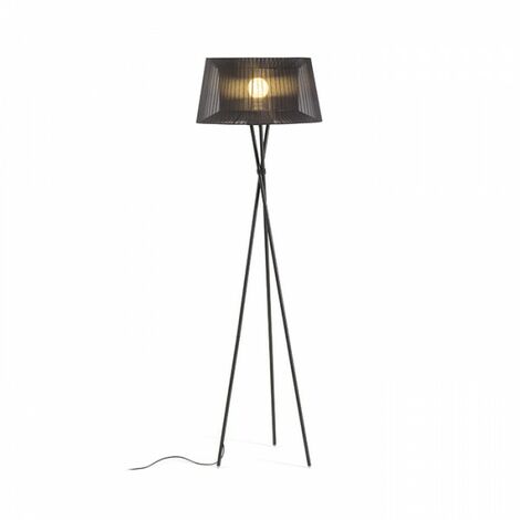 BOULOGNE lampadaire noir 230V E27 28W