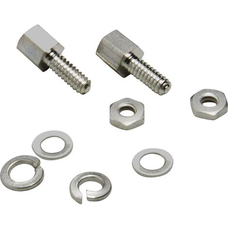 Boulon de fixation BKL Electronic 10120256 argent 8 parties D19247