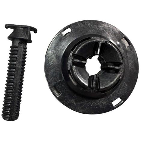 Boulon de fixation du support de roue de secours 7603R2 9816990180 pour 2008, noir