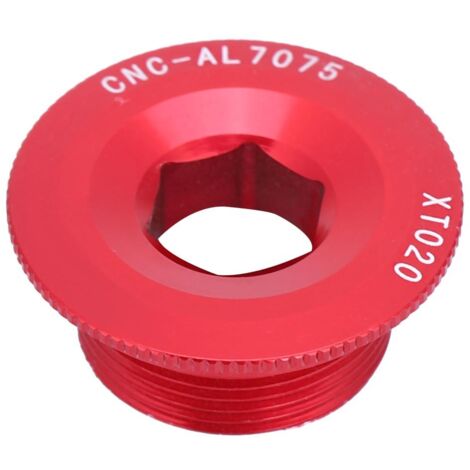 Boulon de manivelle M2010 pour vélo de route et VTT, vis d'axe de pédalier rouge, fixation de cadre.