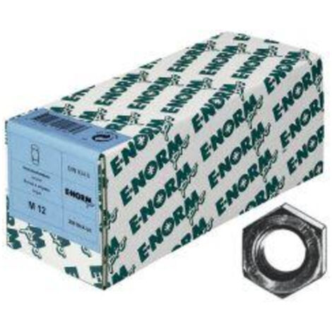 Boulon DIN 934 8 HDG M12 KP E-NORMpro (Par 50)