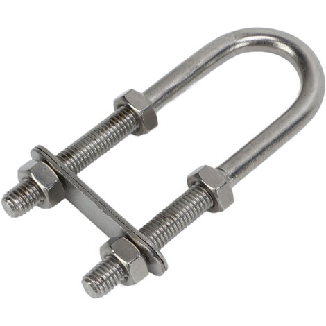 Boulon en U Marine Acier Inoxydable M8 pour Équipement Nautique, Accastillage Bateau