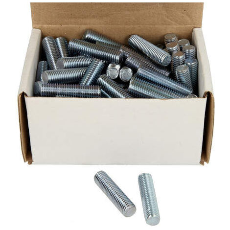 Boulon filté, acier galvanisé M8 x 50 mm