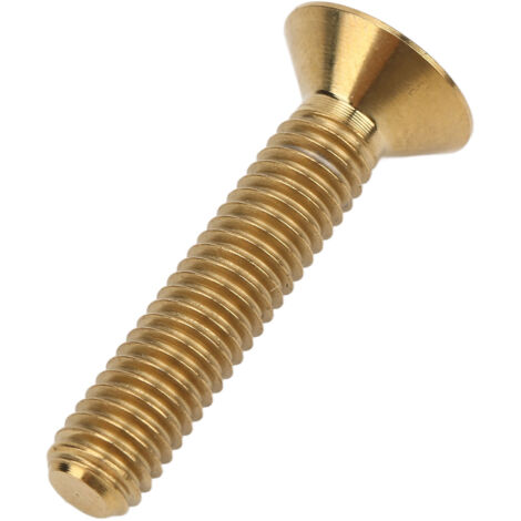 Boulon M6x30mm en titane pour cintre de vélo, direction, réparation, couleur or
